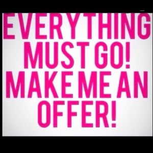 Bundle & Save. Make me an offer on all items